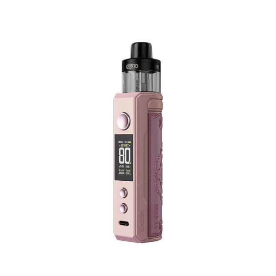 Voopoo Drag X2 Pod Vape Kit Device - Wolfvapes.co.uk - Glow Pink