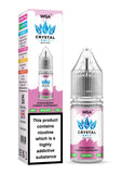 WGA Crystal Nic Salt 10ml E - Liquid Box of 10 - Wolfvapes.co.uk - Strawberry Cherry Raspberry