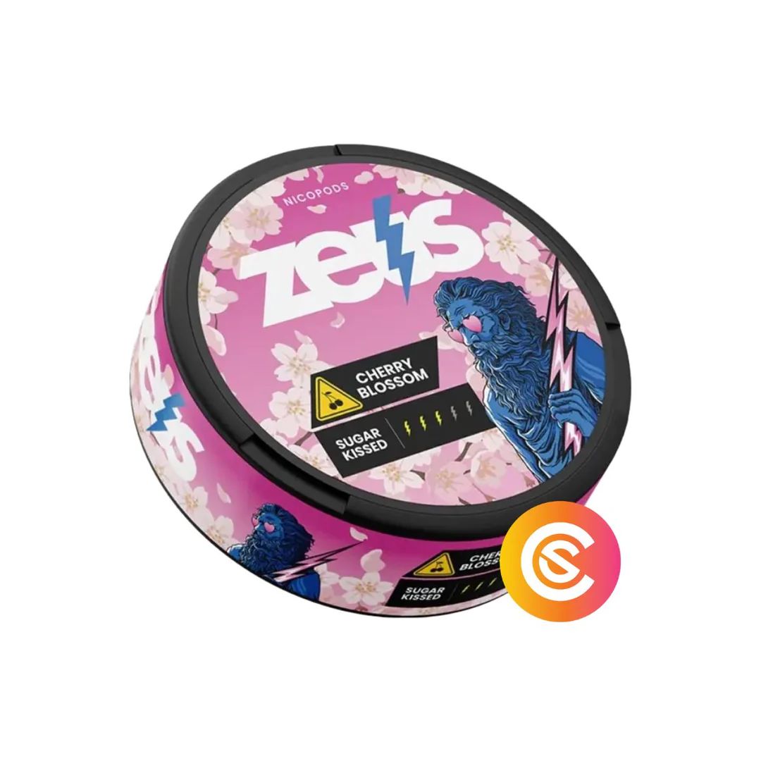 Zeus Nicotine Pouches - Pack of 10 - Wolfvapes.co.uk - Cherry Blossom