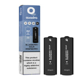 4 in 1 Quadro 2400 Puffs Replacement Pods Box of 10 - Wolfvapes.co.uk-Blueberry Sour Raspberry