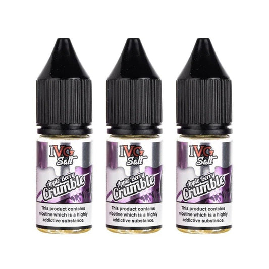 Apple Berry Crumble Nic Salt E-Liquid by IVG | 10ml | Wolfvapes - Wolfvapes.co.uk-10mg