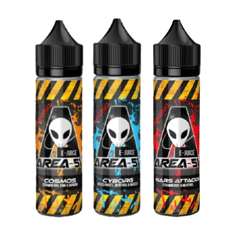 Area 51 E Liquid Shortfill 50ml | WOLFVAPES Area 51 E Liquid Shortfill 50ml | WOLFVAPES