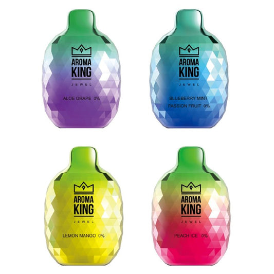 buy Aroma King Jewel 8000 Disposable Vape Pod - 0mg at Wolfvapes.co.uk