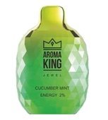 Aroma King Jewel 8000 Disposable Vape Pod - 20mg - Wolfvapes.co.uk-Cucumber Mint Energy