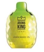 Aroma King Jewel 8000 Disposable Vape Pod - 20mg - Wolfvapes.co.uk-Lemon Mango