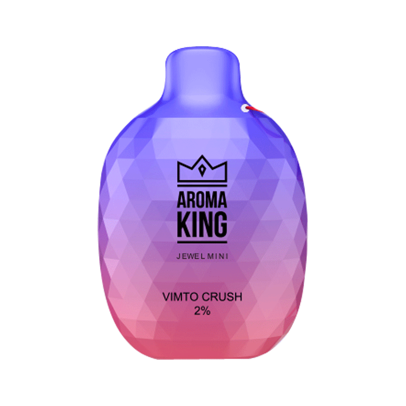 Aroma King Jewel Mini 600 Disposable Vapes Puff Pod Box of 10 - Wolfvapes.co.uk-VMT Crush