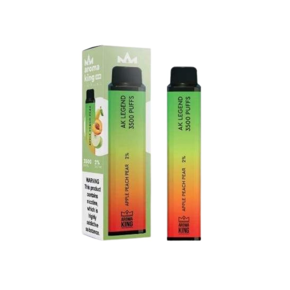 Aroma King Legend 3500 Puffs Disposable Vape | 20MG | Wolfvapes - Wolfvapes.co.uk-Apple Peach Pear