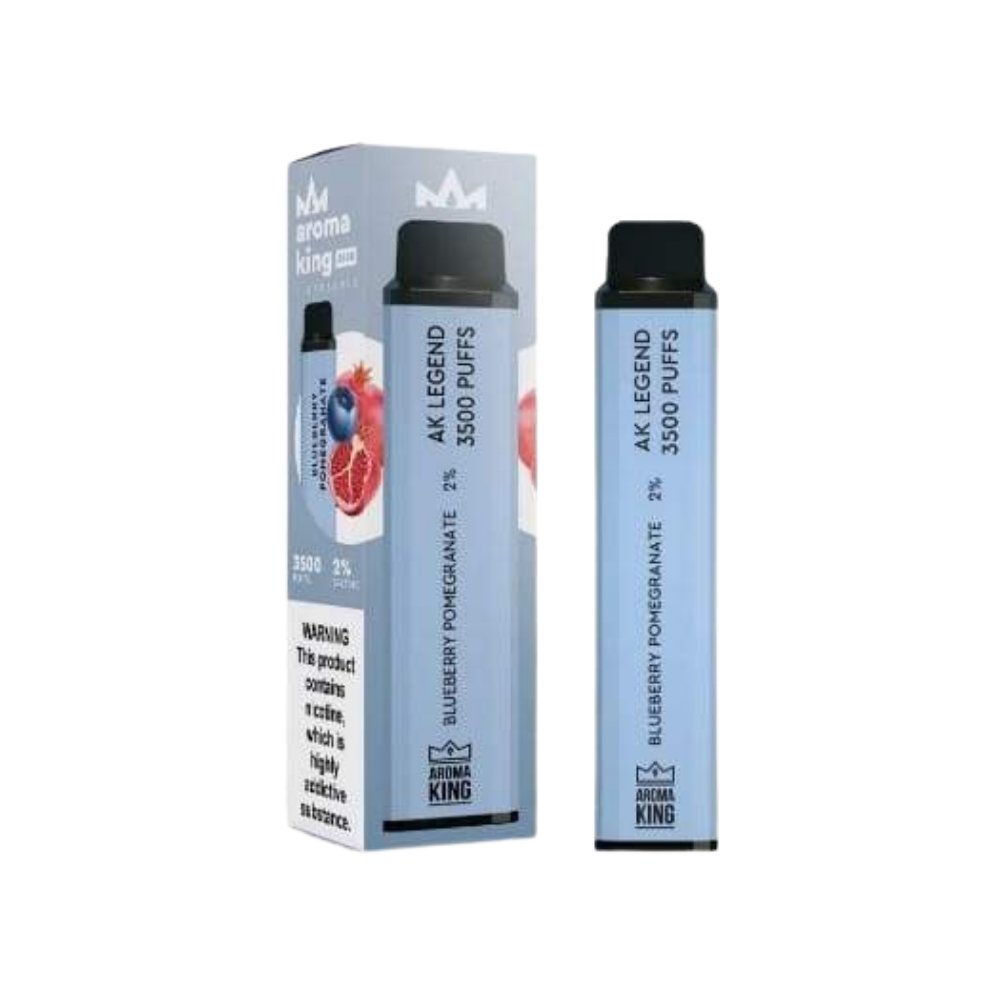 Aroma King Legend 3500 Puffs Disposable Vape | 20MG | Wolfvapes - Wolfvapes.co.uk-Blueberry Pomegranate