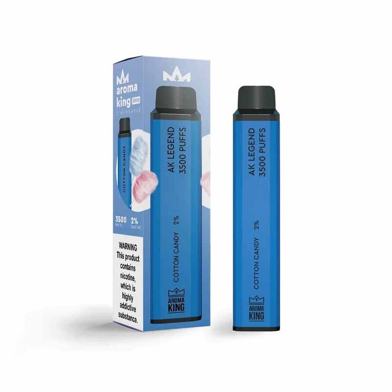 Aroma King Legend 3500 Puffs Disposable Vape | 20MG | Wolfvapes - Wolfvapes.co.uk-Cotton Candy