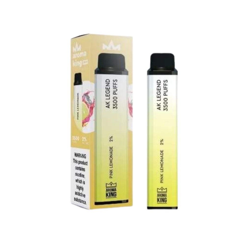 Aroma King Legend 3500 Puffs Disposable Vape | 20MG | Wolfvapes - Wolfvapes.co.uk-Pink Lemonade