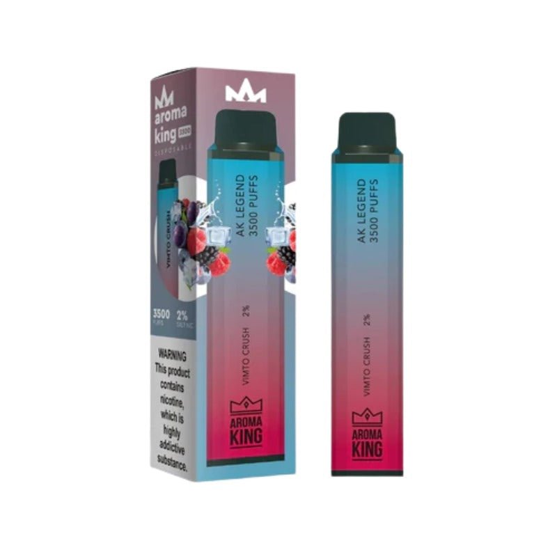 Aroma King Legend 3500 Puffs Disposable Vape | 20MG | Wolfvapes - Wolfvapes.co.uk-Vimto Crush