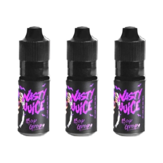 ASAP Grape E Liquid by Nasty Juice | 10ml | Wolfvapes - Wolfvapes.co.uk-3MG X 3 PACK