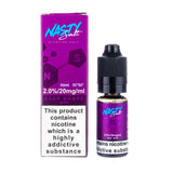 ASAP Grape Nic Salt E-liquid by Nasty Salts | 3 Pack 10ml | Wolfvapes - Wolfvapes.co.uk-20mg