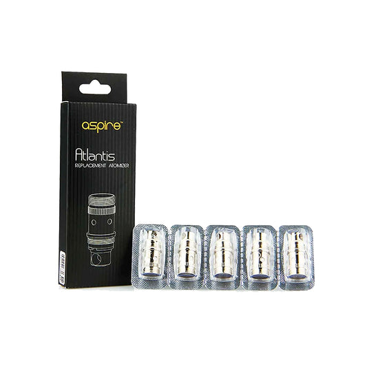 ASPIRE ATLANTIS REPLACEMENT COILS (5/PACK) | Wolfvapes - Wolfvapes.co.uk-0.3Ohm