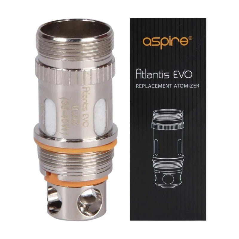 ASPIRE ATLANTIS REPLACEMENT COILS (5/PACK) | Wolfvapes - Wolfvapes.co.uk-0.5Ohm