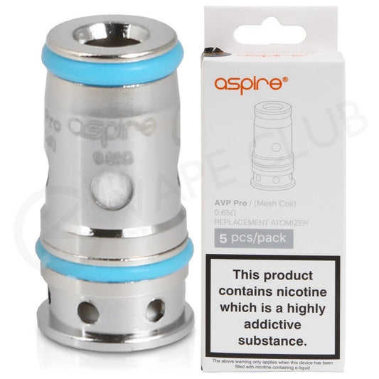 Aspire AVP Coils - Pack of 5 - Wolfvapes.co.uk-0.65 ohm