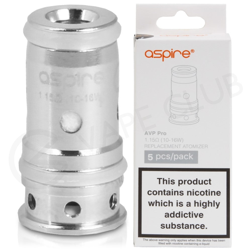 buy Aspire AVP Coils - Pack of 5 at Wolfvapes.co.uk