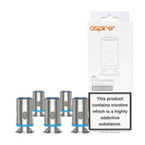 Aspire BP coils | 5 Pack | Wolfvapes - Wolfvapes.co.uk-Mesh 0.17 Ohm