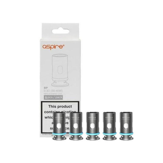 Aspire BP coils | 5 Pack | Wolfvapes - Wolfvapes.co.uk-Mesh 0.3 Ohm