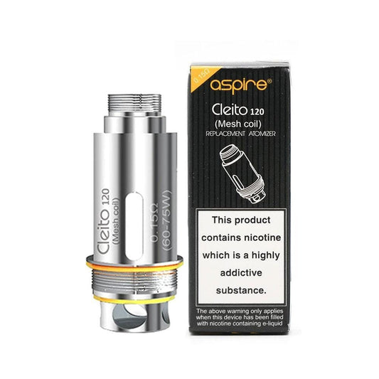 Aspire - Cleito 120 Mesh - 0.15 ohm - Coils - Wolfvapes.co.uk-
