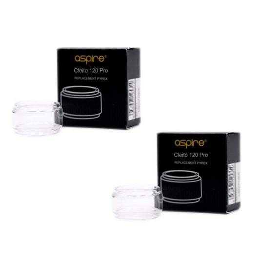 Aspire Cleito 120 Pro Bubble Glass | Cleito 120 | Wolfvapes - Wolfvapes.co.uk-2 Pack