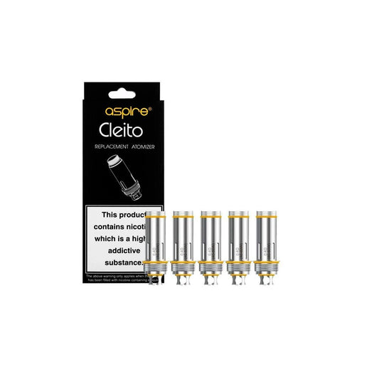 Aspire Cleito Coils 5 Pack | Authentic Aspire Cleito Coils | Wolfvapes - Wolfvapes.co.uk-0.2 Ohm