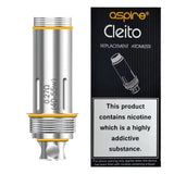 Aspire Cleito Coils 5 Pack | Authentic Aspire Cleito Coils | Wolfvapes - Wolfvapes.co.uk-0.27 Ohm