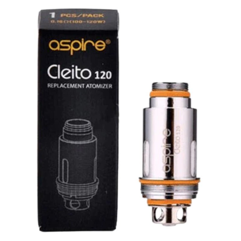 Aspire Cleito Coils 5 Pack | Authentic Aspire Cleito Coils | Wolfvapes - Wolfvapes.co.uk-EXO SINGLE 0.16 Ohm