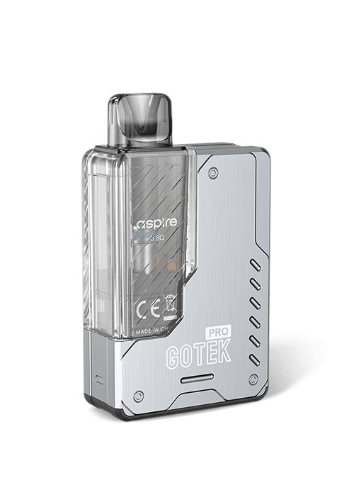 Aspire Gotek Pro Pod System Kit - Wolfvapes.co.uk-Stainless Steel