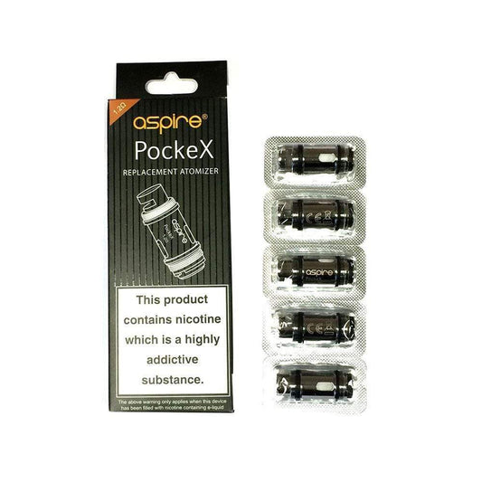 Aspire - Pockex - 0.6 ohm - Coils - Wolfvapes.co.uk-