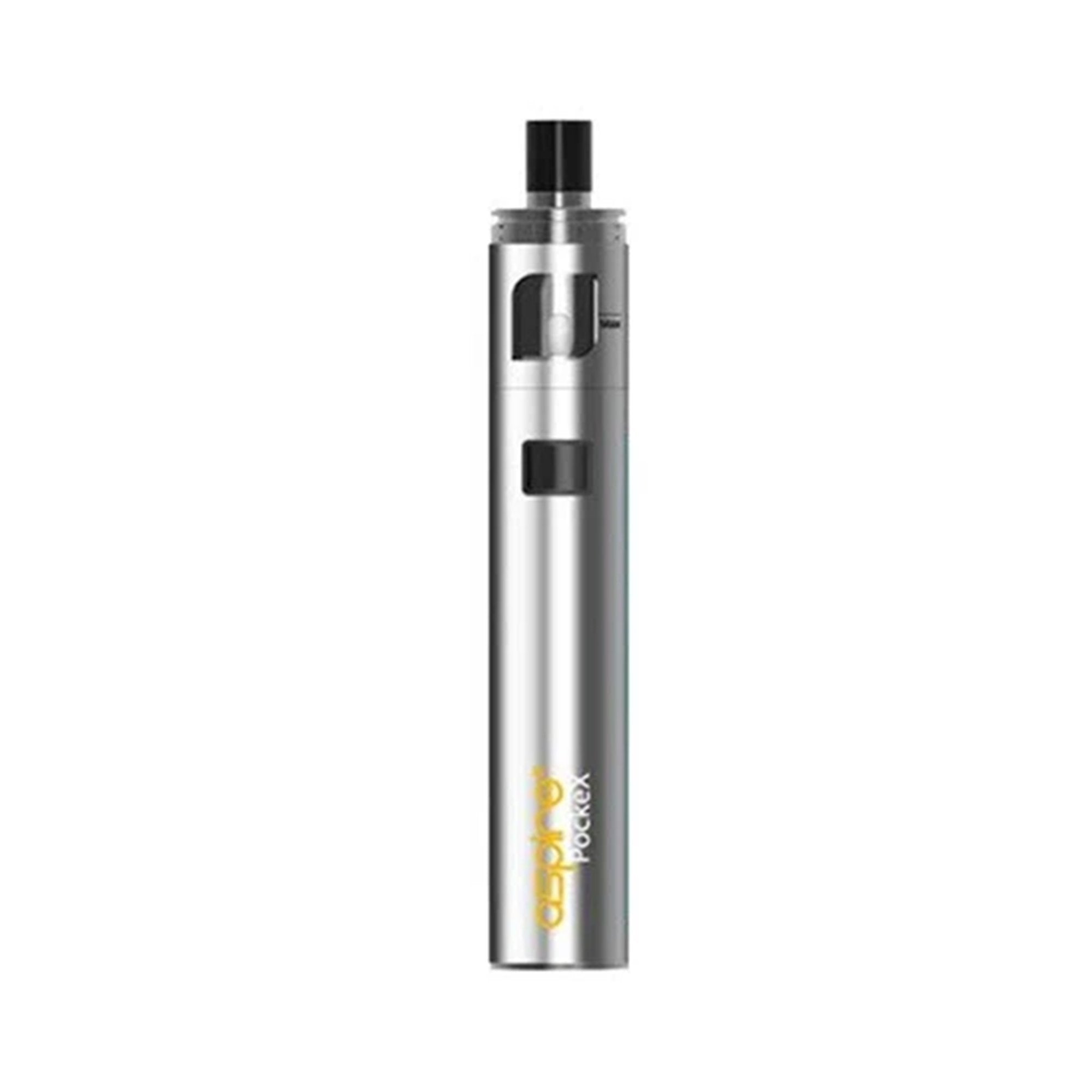 Aspire | PockeX AIO Kit | Wolfvapes - Wolfvapes.co.uk-Silver