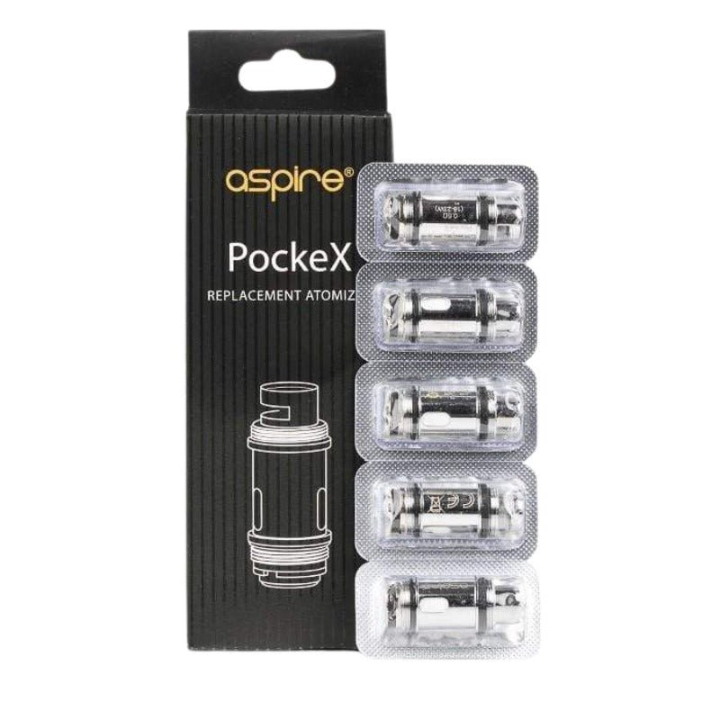 Aspire Pockex Coils | 5 Pack | Wolfvapes - Wolfvapes.co.uk-0.6 Ohm