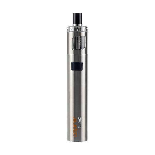 Aspire - Pockex - Vape Kit - Wolfvapes.co.uk-Stainless Steel