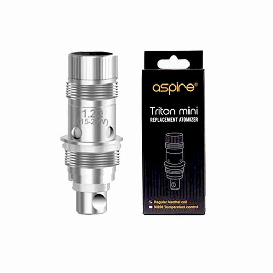 buy Aspire Triton Mini / Triton Mini NI200 Coils (5/Pack) | Wolfvapes at Wolfvapes.co.uk