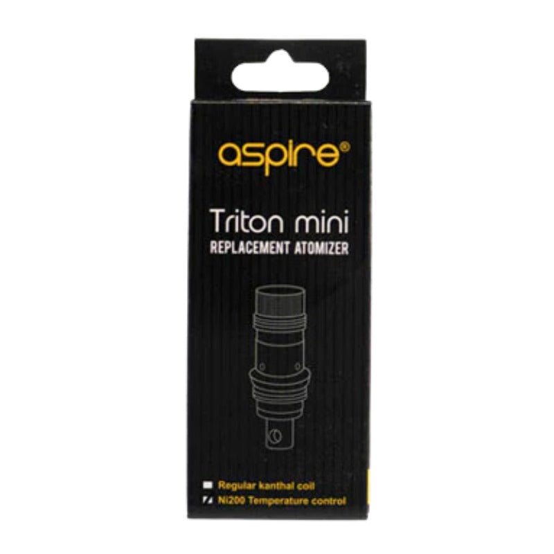 Aspire Triton Mini / Triton Mini NI200 Coils (5/Pack) | Wolfvapes - Wolfvapes.co.uk-TRITON MINI NI200