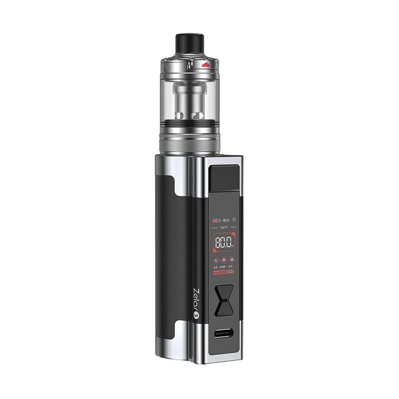 Aspire - Zelos 3 - Vape Kit - Wolfvapes.co.uk-Black