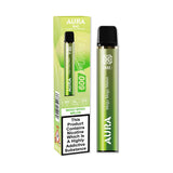 Aura Bar 600 Puffs Disposable Vape By Crystal Prime - Wolfvapes.co.uk-Mgu Mgu Melon