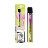 Aura Bar 600 Puffs Disposable Vape By Crystal Prime - Wolfvapes.co.uk-Pink Lemonade