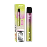 Aura Bar 600 Puffs Disposbale Vape Pod Box of 10 - Wolfvapes.co.uk-Pink Lemonade