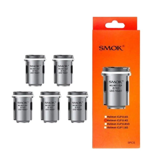 Authentic SMOKTech SMOK Helmet-CLP Coils | 5 Pack | Wolfvapes - Wolfvapes.co.uk-0.4 OHM