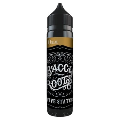 Baccy Roots 50ml Shortfill - Wolfvapes.co.uk-Five States