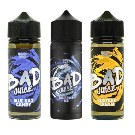 Bad Juice 100ml Shortfill - Wolfvapes.co.uk-Black Ice