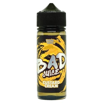 Bad Juice 100ml Shortfill - Wolfvapes.co.uk-Custard Cream