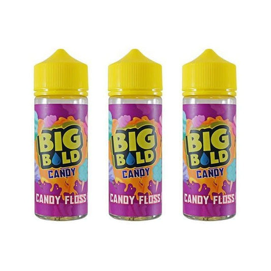 Big Bold Candy Floss 100ML Shortfill - Wolfvapes.co.uk-