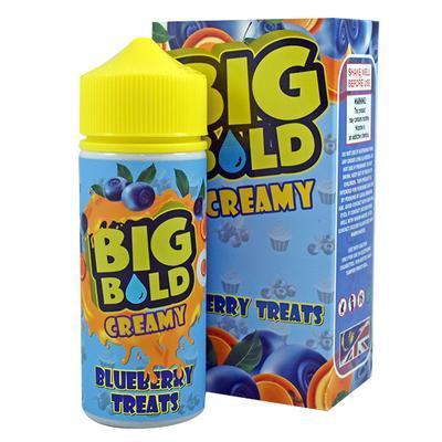 Big Bold Creamy 100ML Shortfill - Wolfvapes.co.uk-Blueberry Treats