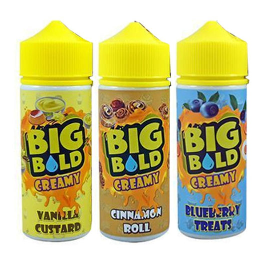 Big Bold Creamy 100ML Shortfill - Wolfvapes.co.uk-Cinnamon Roll