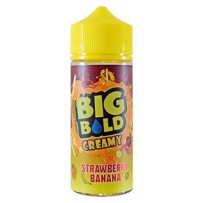 Big Bold Creamy 100ML Shortfill - Wolfvapes.co.uk-Strawberry Banana