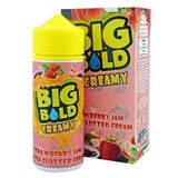 Big Bold Creamy 100ML Shortfill - Wolfvapes.co.uk-Strawberry Jam with Clotted Cream