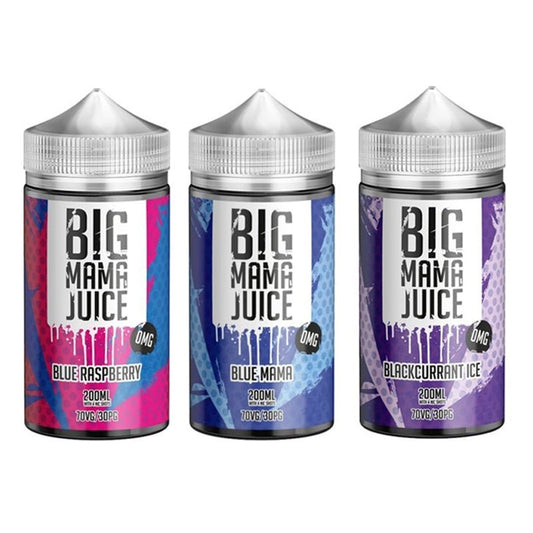 Big Mama Juice 200ml Shortfill - Wolfvapes.co.uk-Blackcurrant Ice
