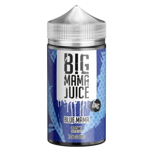 Big Mama Juice 200ml Shortfill - Wolfvapes.co.uk-Blue Mama